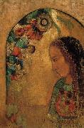 Lady of the Flowers Odilon Redon